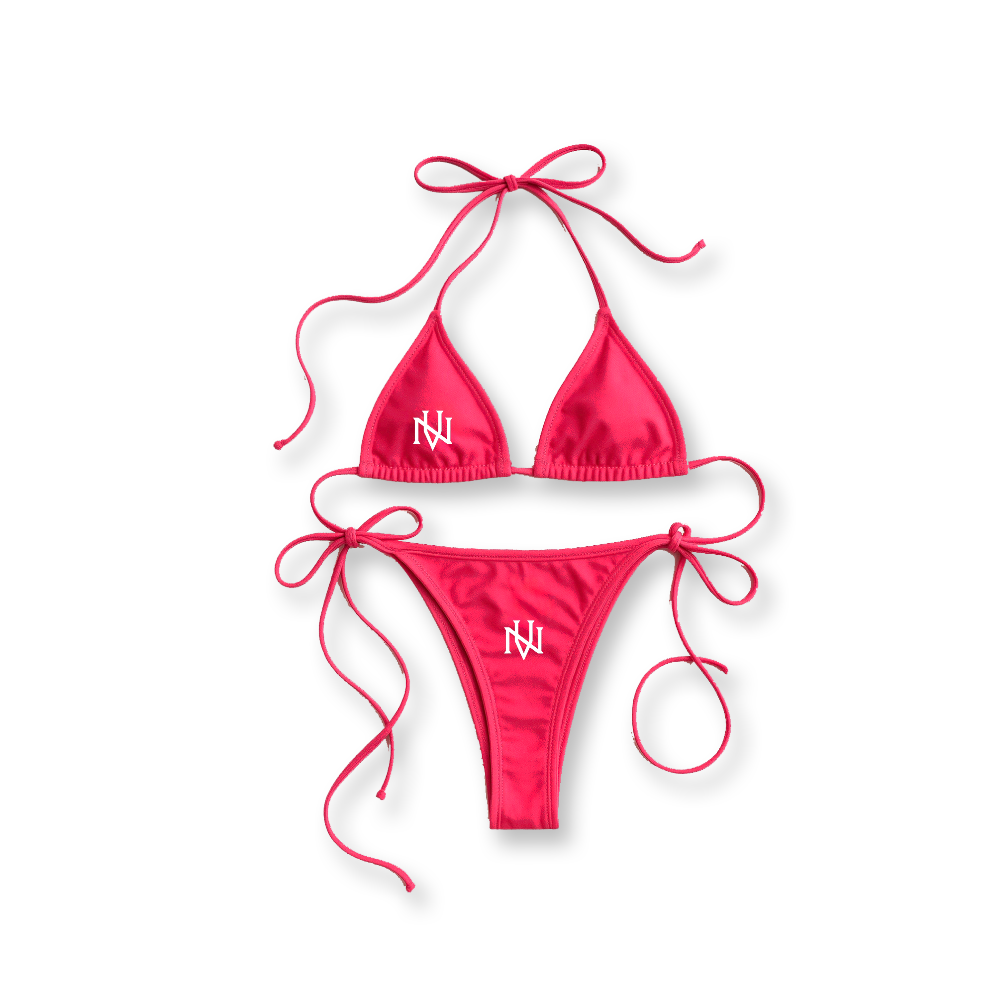 Novi Monogram Pink Bikini Set